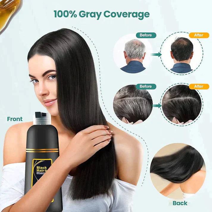 BLOSDREAM® 3 in 1 Herbal Hair Dye Unisex Shampoo (Buy 1 Get 1 Free)
